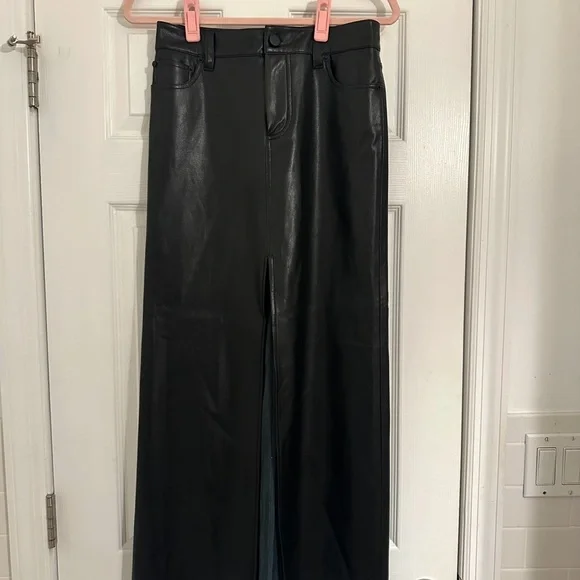 Alice + Olivia Black Maxi Skirt - Picture 2 of 6